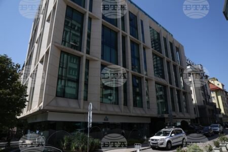 Здание в Софии, где Национальная следственная служба провела обыск, 12 августа 2025