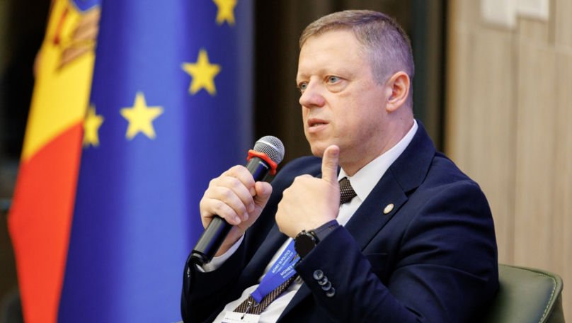 Павел Постика во время выступления, август 2025