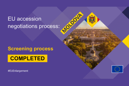 Инфографика: Молдова завершила этап скрининга в процессе переговоров о вступлении в Европейский союз