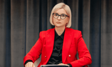 Ирина Влах на форуме в сентябре 2025 года