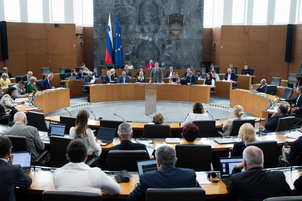 Заседание Национального собрания Словении, Любляна