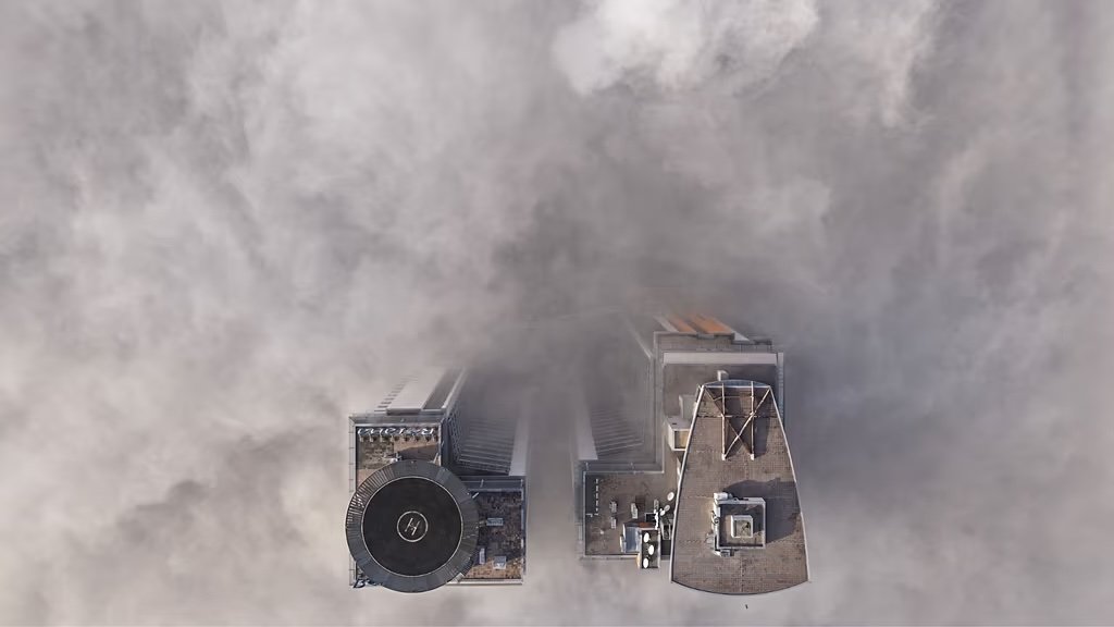 Сараево вновь накрыл токсичный смог: власти ввели экстренные меры, отменены авиарейсы Аэрофотоснимок крыш зданий Сараево, едва видимых сквозь плотный слой тумана и смога