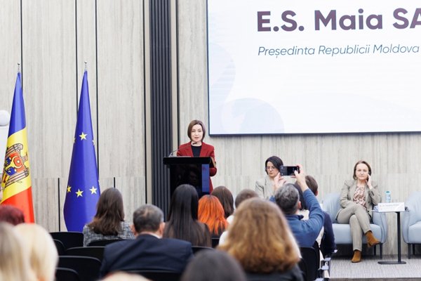 Фото: Infotag.md | ПРЕЗИДЕНТ МОЛДОВЫ: САМАЯ СУРОВАЯ БИТВА ЗА ДЕМОКРАТИЮ - В ИНФОРМАЦИОННОМ ПРОСТРАНСТВЕ