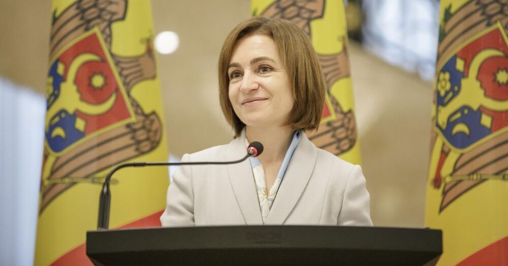 Майя Санду, президент Республики Молдова