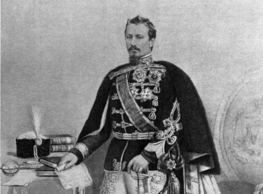 Александр Иоан Куза, первый господарь объединённых Румынских княжеств (1859-1866)