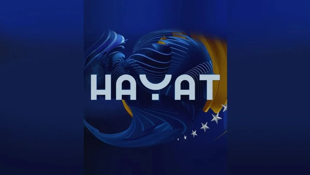 Логотип телеканала Hayat TV — независимое СМИ Боснии и Герцеговины