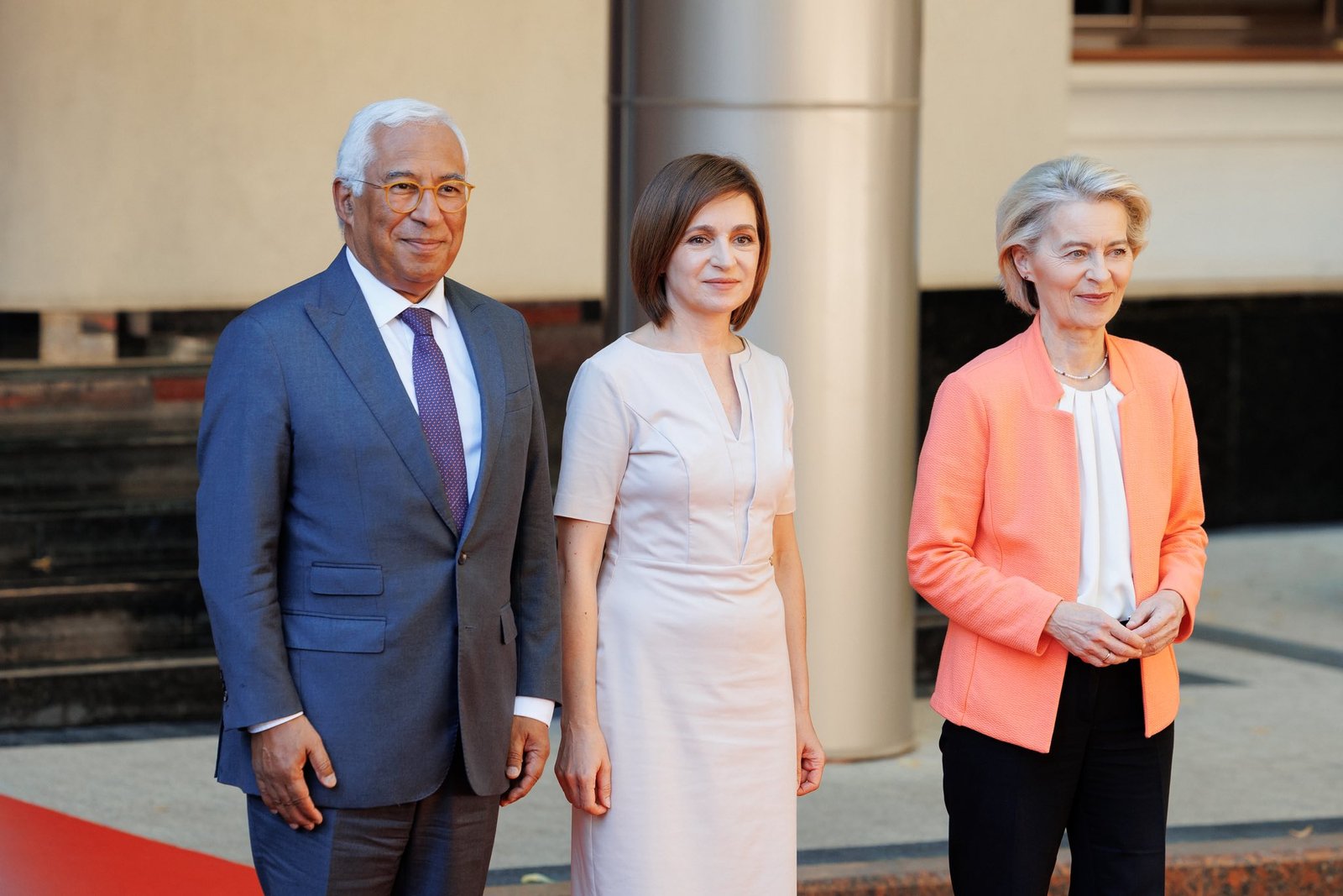 Президент Молдовы Майя Санду с председателем Еврокомиссии Урсулой фон дер Ляйен