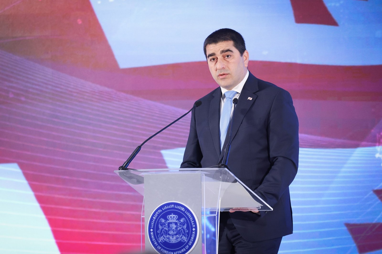 Шалва Папуашвили, спикер парламента Грузии