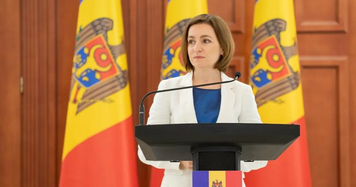 Президент Молдовы Майя Санду