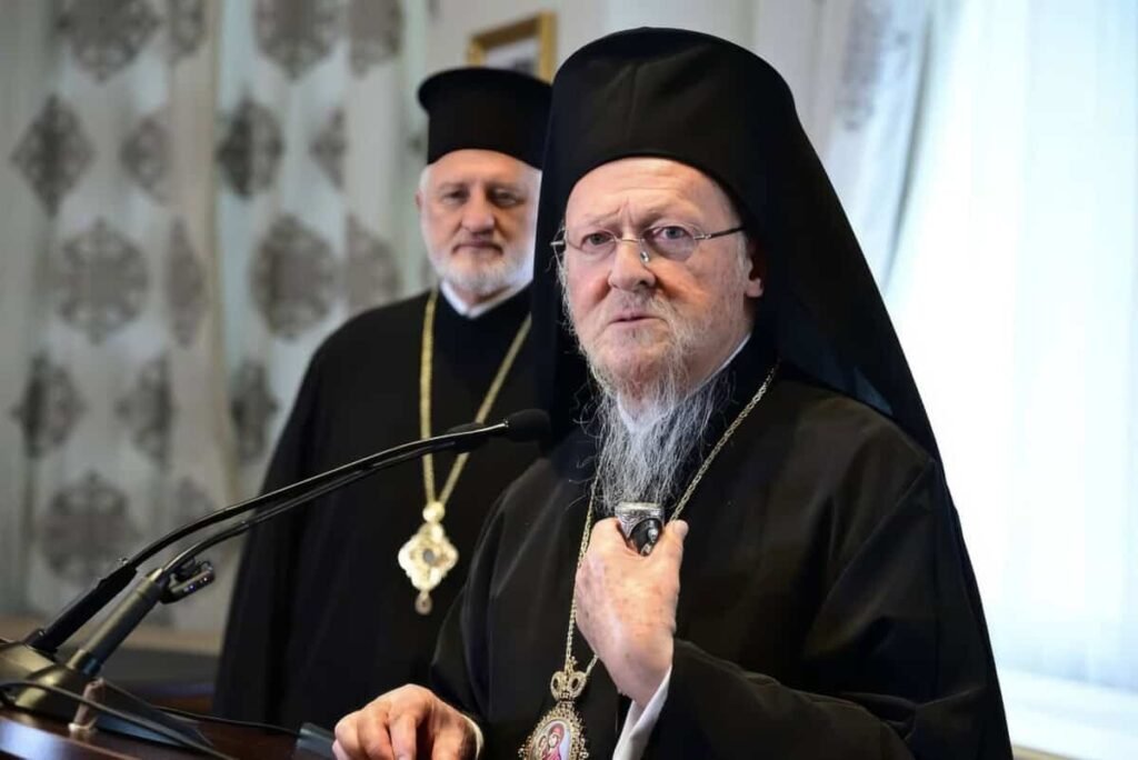 СВР патриарх Варфоломей — Вселенский патриарх выступает на пресс-конференции