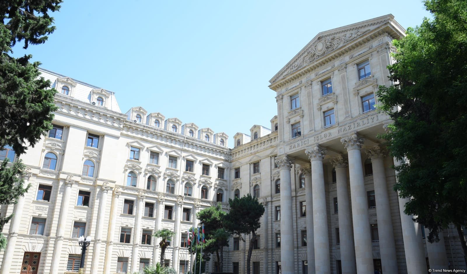 Здание Министерства иностранных дел Азербайджана в Баку. Фото: Trend News Agency