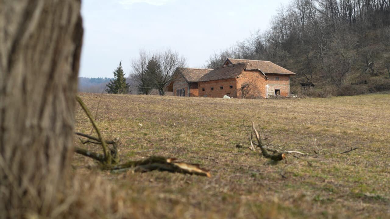 Заброшенное строение в сельской местности Боснии и Герцеговины — предполагаемое место проведения тренировочных лагерей. Фото: Balkan Insight