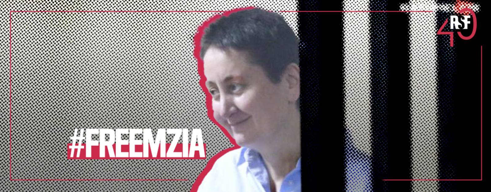 Журналистка Мзия Амаглобели в рамках кампании #FREEMZIA