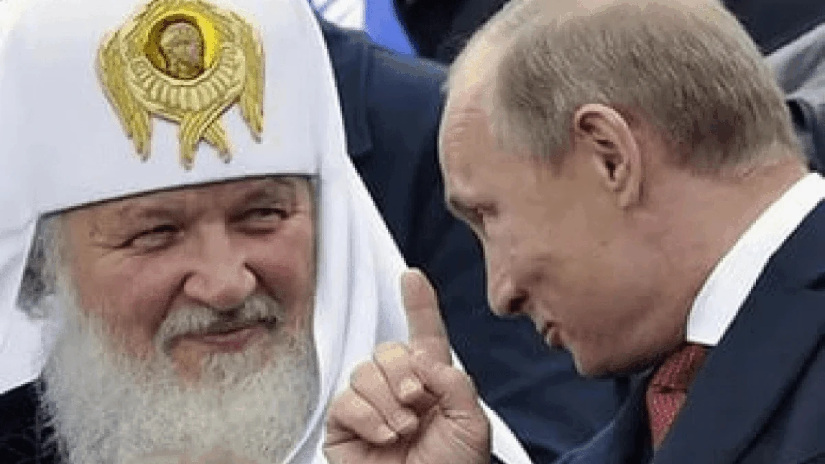 Патриарх Кирилл и Владимир Путин — символ связи между Кремлём и Русской православной церковью. Фото: Evenimentul Zilei