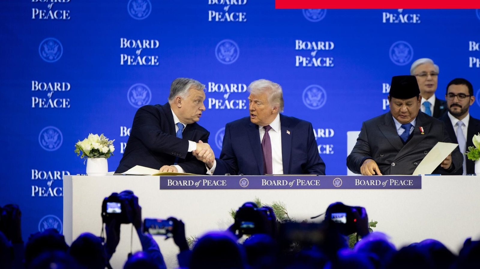 Премьер-министр Венгрии Виктор Орбан и президент США Дональд Трамп