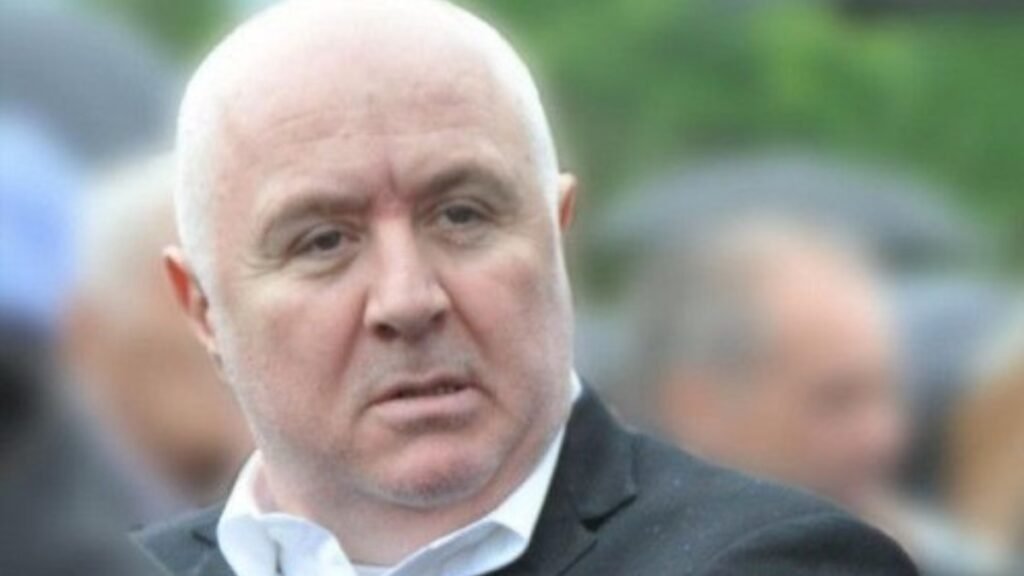 Портрет Ацо Джукановича, арестованного брата бывшего президента Черногории