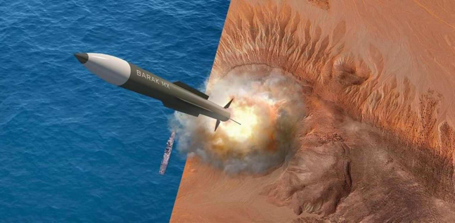 BARAK-MX air defense missile system by Israel Aerospace Industries