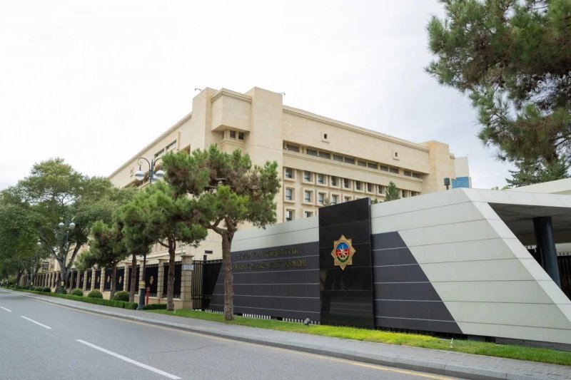 Азербайджан арестовал четырёх граждан за участие в войне РФ-Украина Здание Службы государственной безопасности (СГБ) Азербайджана в Баку