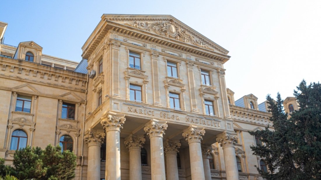 Здание МИД Азербайджана в Баку