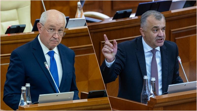 Премьер-министр Мунтяну и бывший премьер Ион Кику в парламенте — Кику требует отчёта правительства на рубеже 100 дней