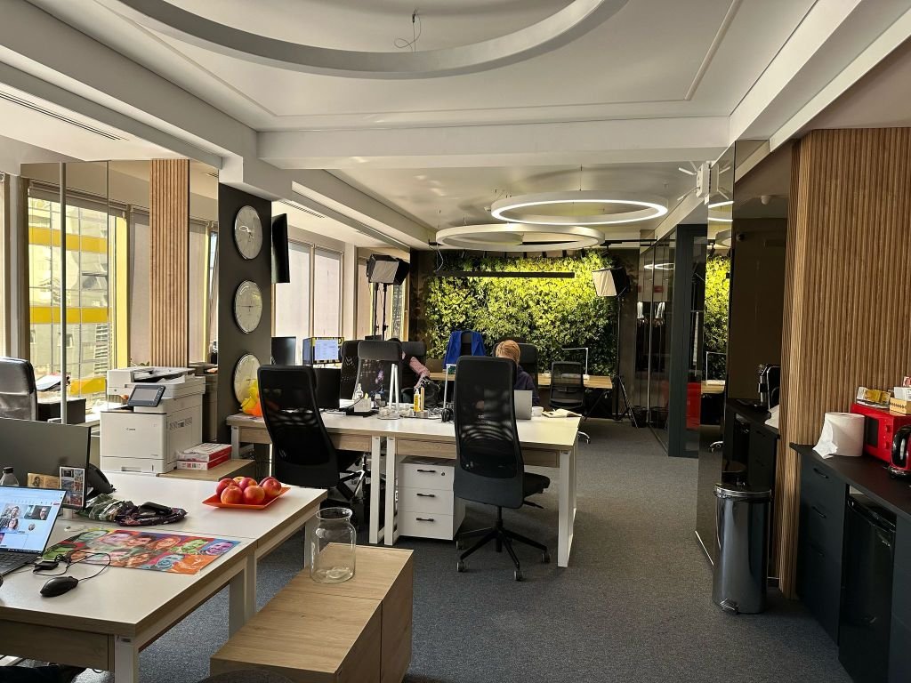 Интерьер редакции Europa Liberă România в Бухаресте