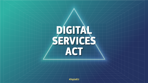 Official EU Digital Services Act graphic from the European Commission
