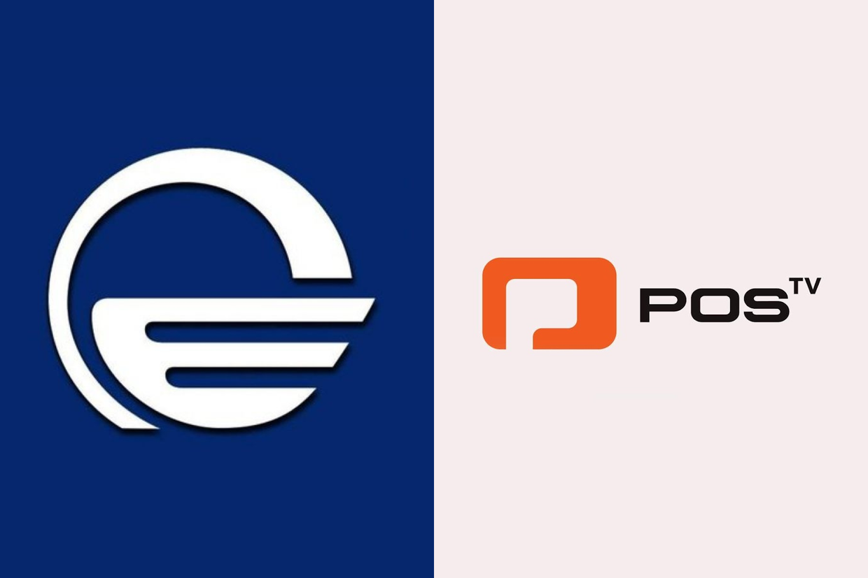 Логотипы телеканалов Имеди и POSTV, попавших под санкции Великобритании