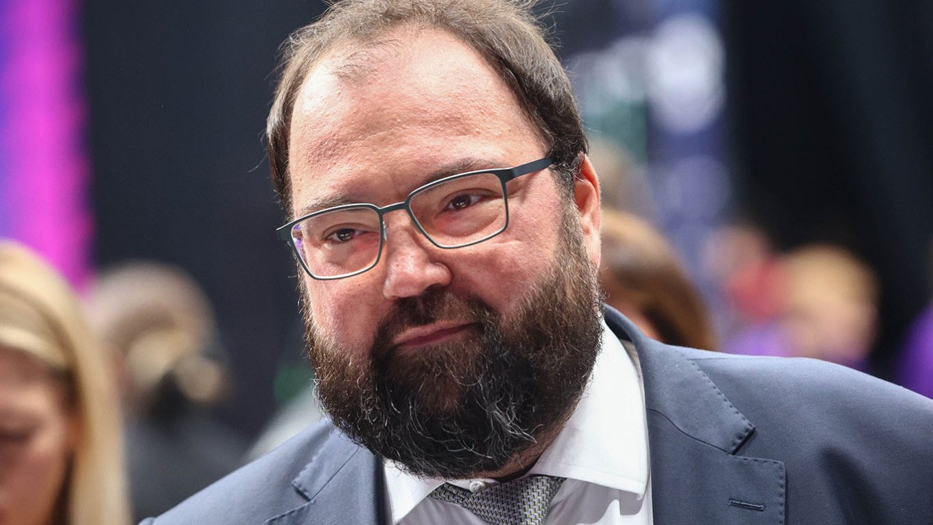 Portrait of Russian Digital Development Minister Maksut Shadayev