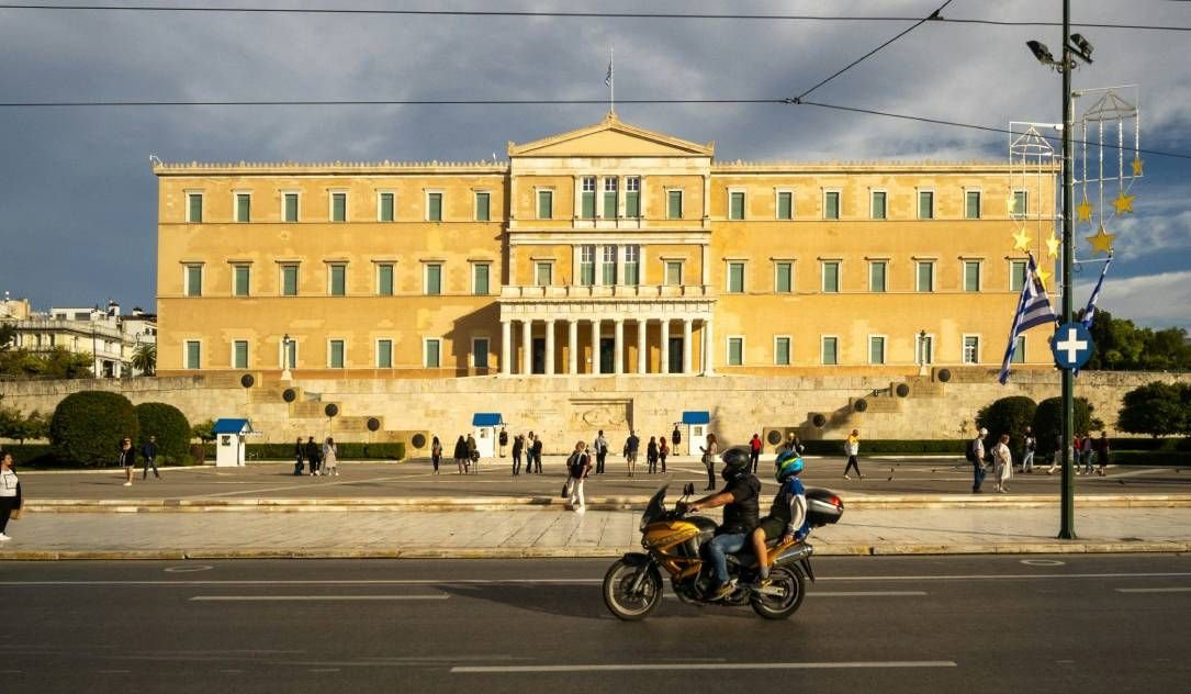 The Hellenic Parliament in Athens, Greece