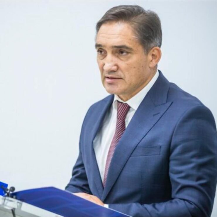 Portrait of Alexandr Stoianoglo, former Prosecutor General who was involved in the pardon process.