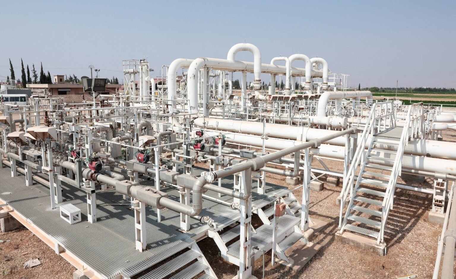 Газоперекачивающая станция с трубопроводной инфраструктурой — объект экспорта природного газа