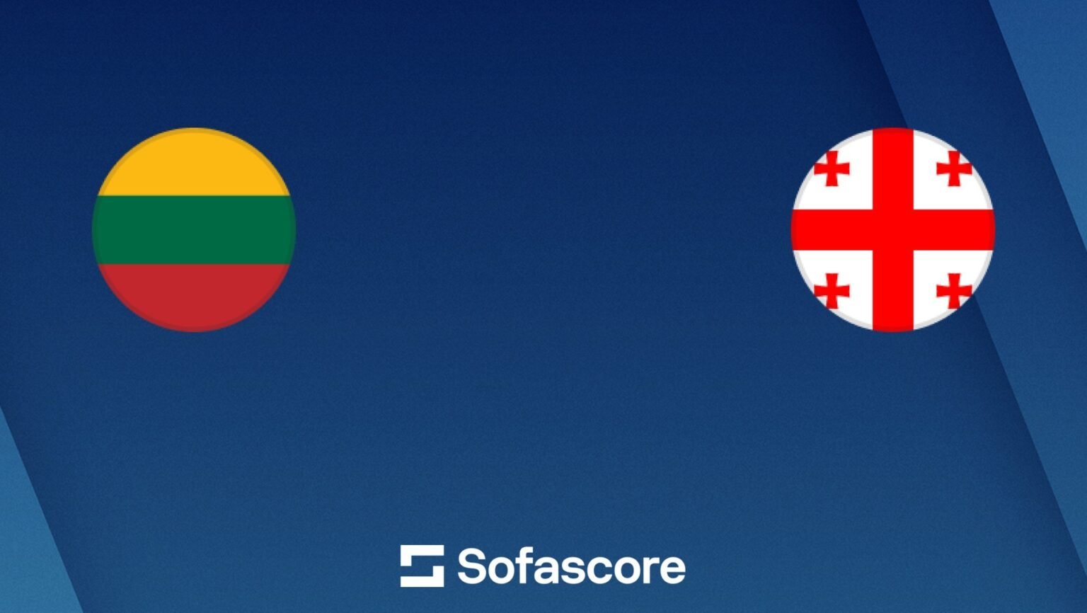 100-я победа: Микаутадзе оформил дубль в матче с Литвой Матч-графика товарищеского матча Литва — Грузия 29 марта 2026 года с флагами обеих команд