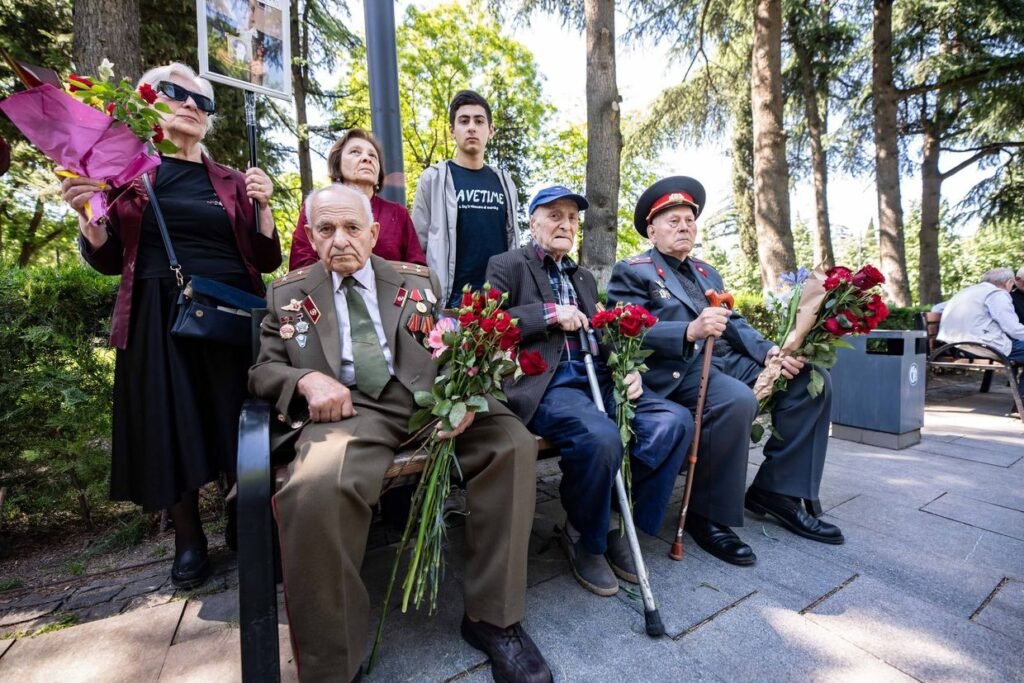 WWII veterans commemorate Victory Day in Tbilisi