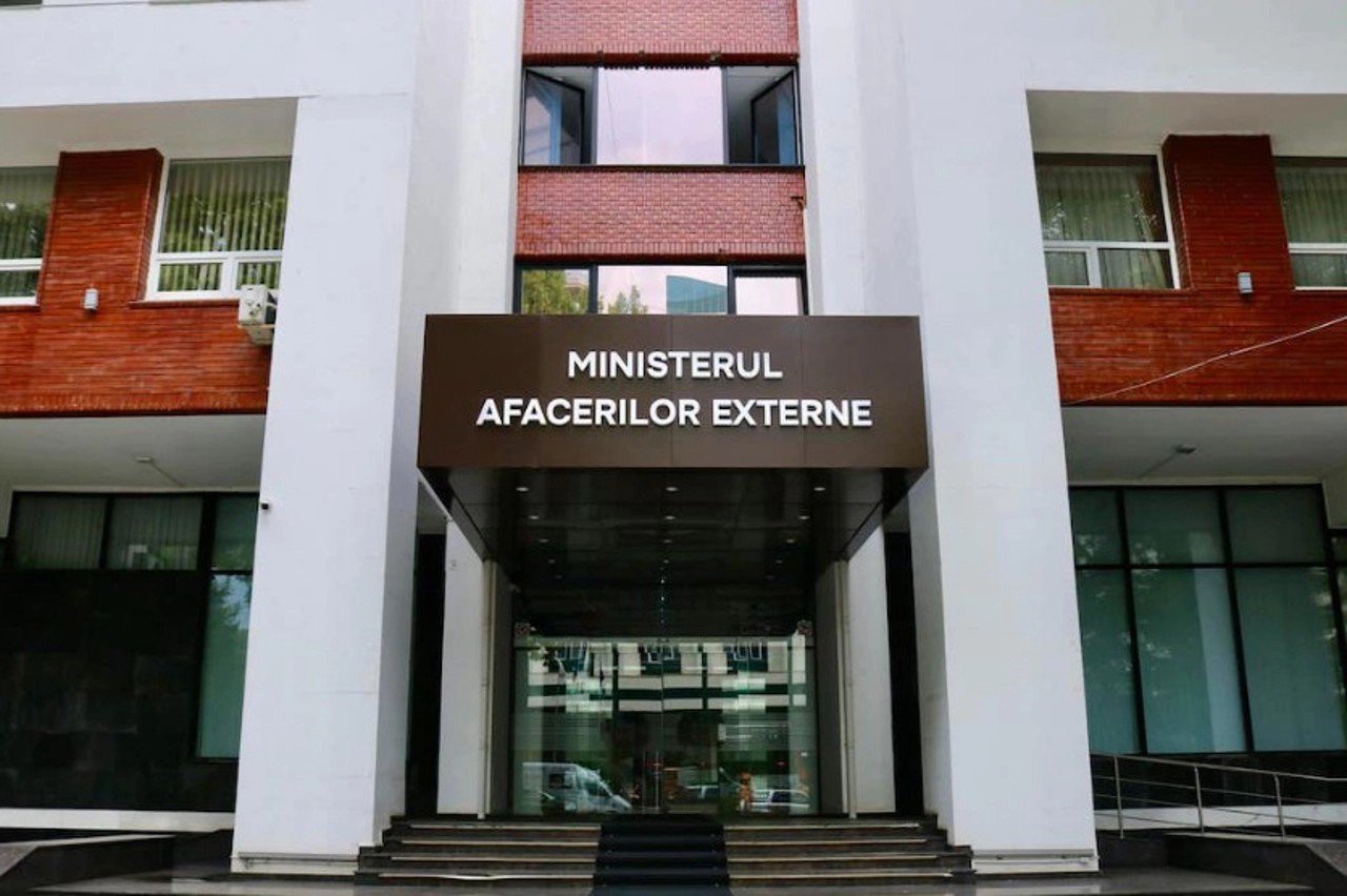 Здание Министерства иностранных дел Молдовы (Ministerul Afacerilor Externe) в Кишинёве
