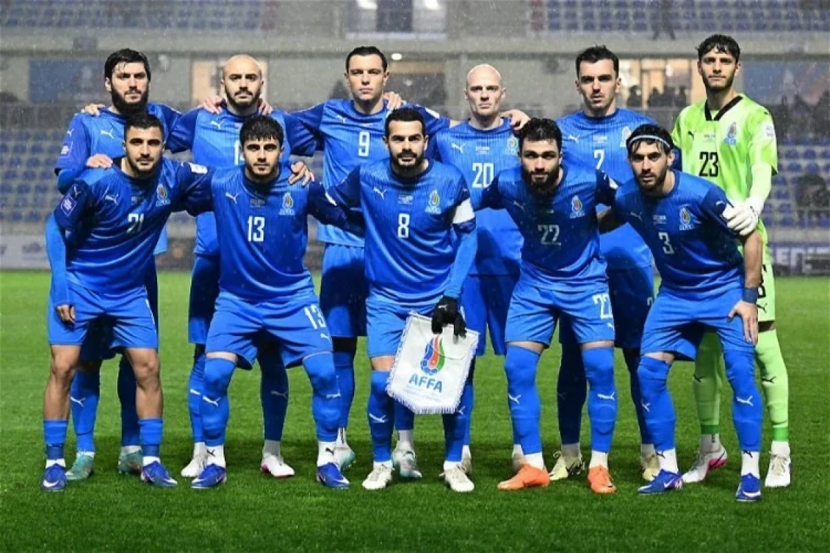 Стартовый состав сборной Азербайджана перед матчем турнира FIFA Series-2026 против Сьерра-Леоне