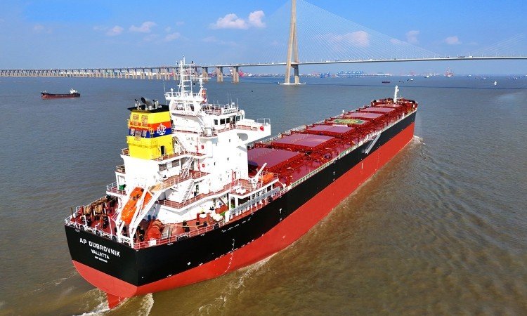 Грузовое судно AP Dubrovnik, хорватский корабль, застрявший в Персидском заливе. Фото: The Dubrovnik Times