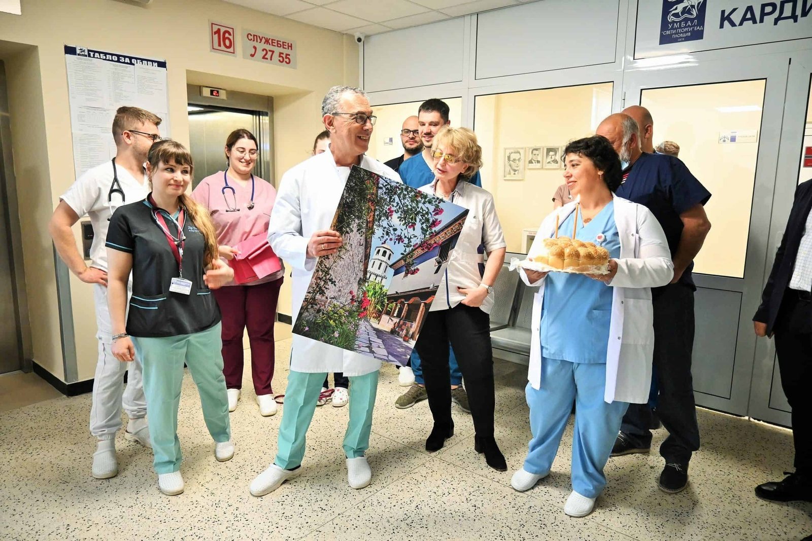 Палата и оборудование нового кардиологического центра в Пловдиве