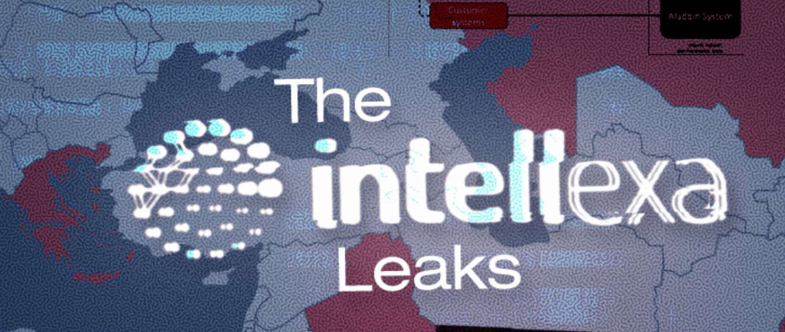 Брендинг расследования Intellexa Leaks с картой, показывающей масштаб операции шпионского ПО. Фото: Amnesty International