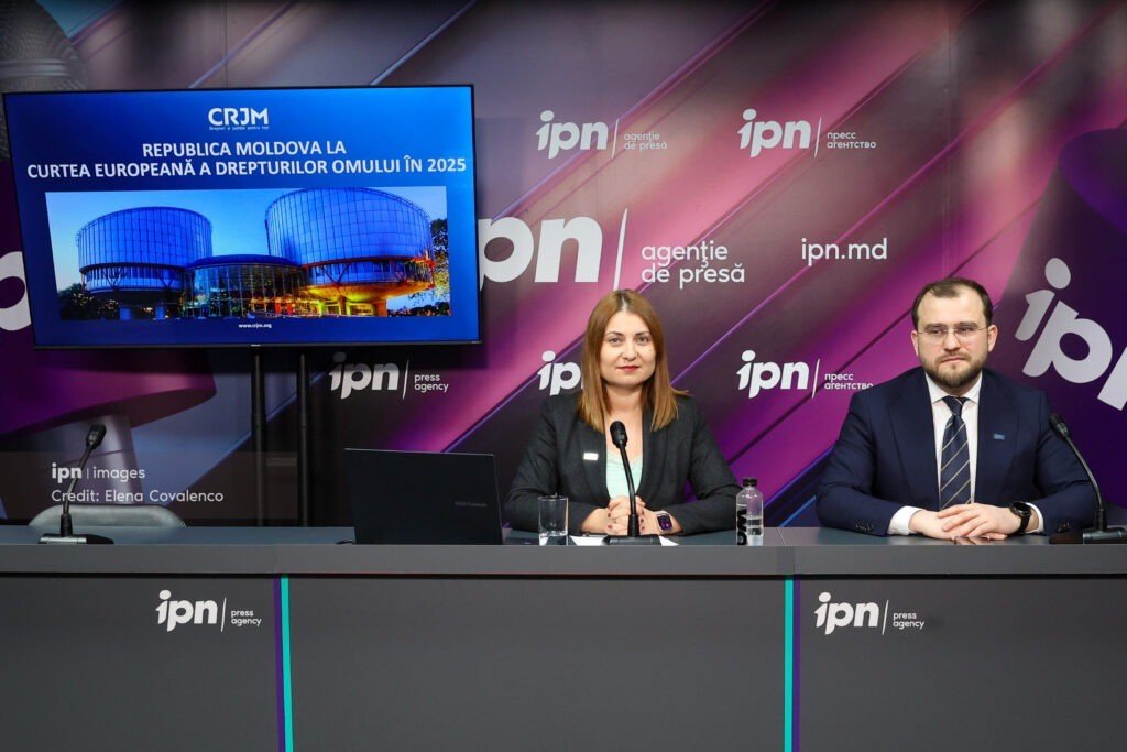 Пресс-конференция CRJM в агентстве IPN, посвящённая делам Молдовы в Европейском суде по правам человека