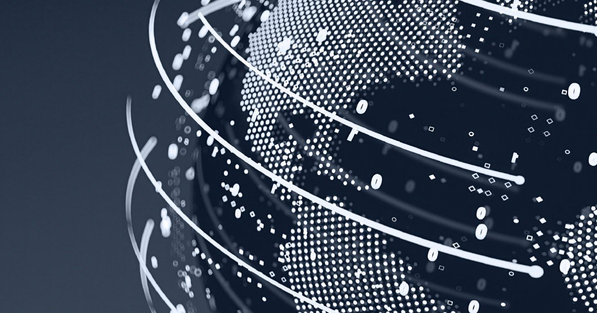 Цифровая модель земного шара с точками данных, символизирующая глобальный рейтинг инвестиционных программ