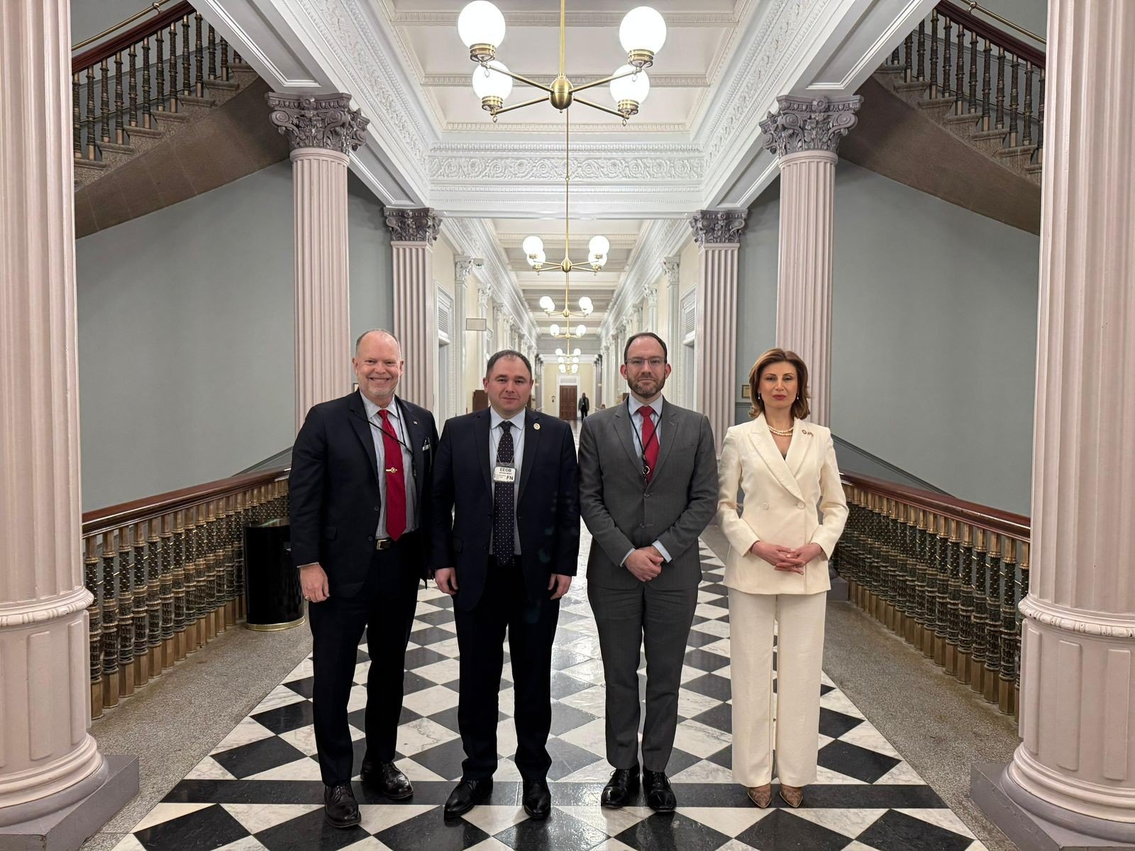 Грузинская делегация в Вашингтоне