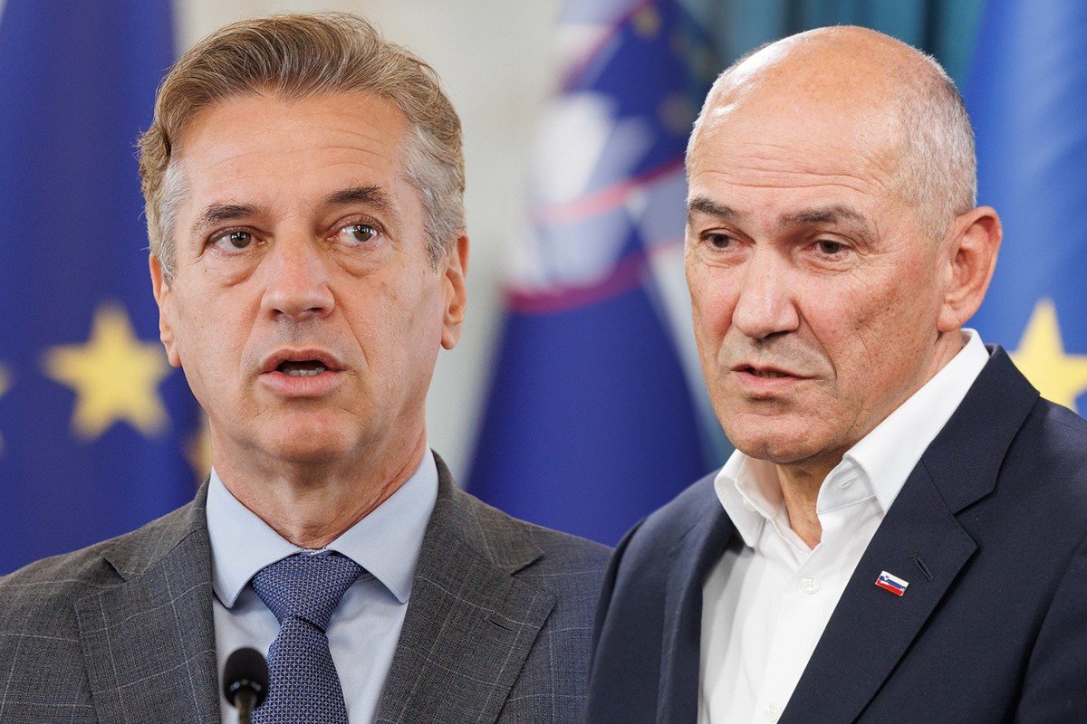 Премьер-министр Словении Роберт Голоб и лидер оппозиции Янез Янша &mdash; главные соперники на парламентских выборах 2026 года