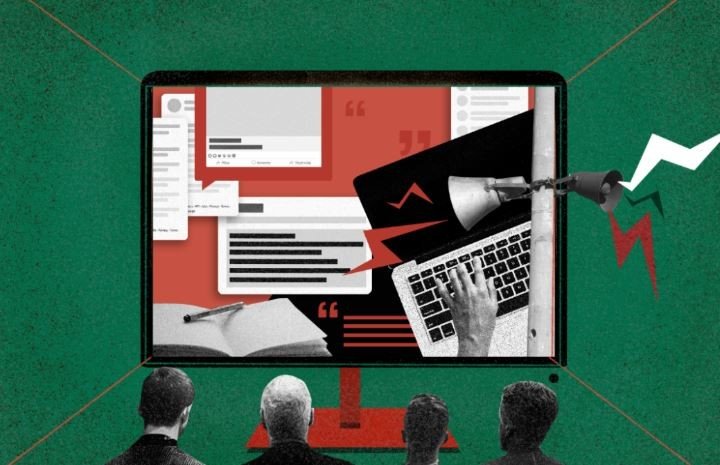 Иллюстрация к теме кибератак: хакеры получают доступ к конфиденциальным данным через цифровые уязвимости