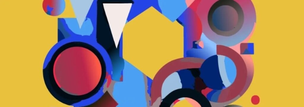 Молдова вошла в проект Erasmus+ по глобальному диалогу в образовании Абстрактная геометрическая иллюстрация в цветах Евросоюза на странице программы Erasmus, посвящённой Молдове