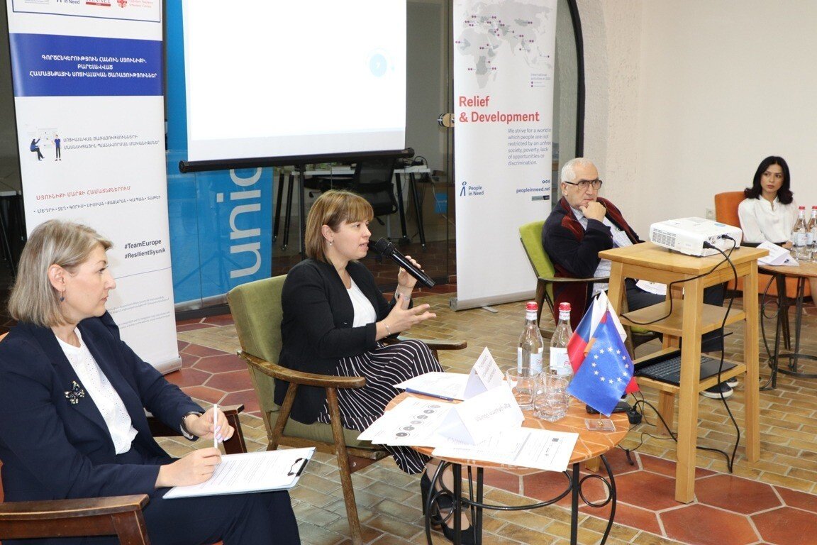 Конференция по социальным услугам в Сюникском регионе Армении