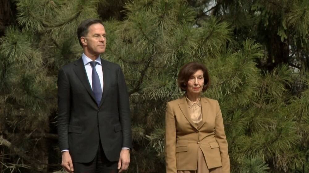 NATO Secretary General Mark Rutte with Macedonian President Gordana Siljanovska-Davkova. Фото: Unknown