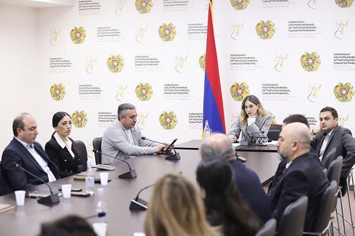 Совещание в Министерстве юстиции Армении по проекту новой Конституции