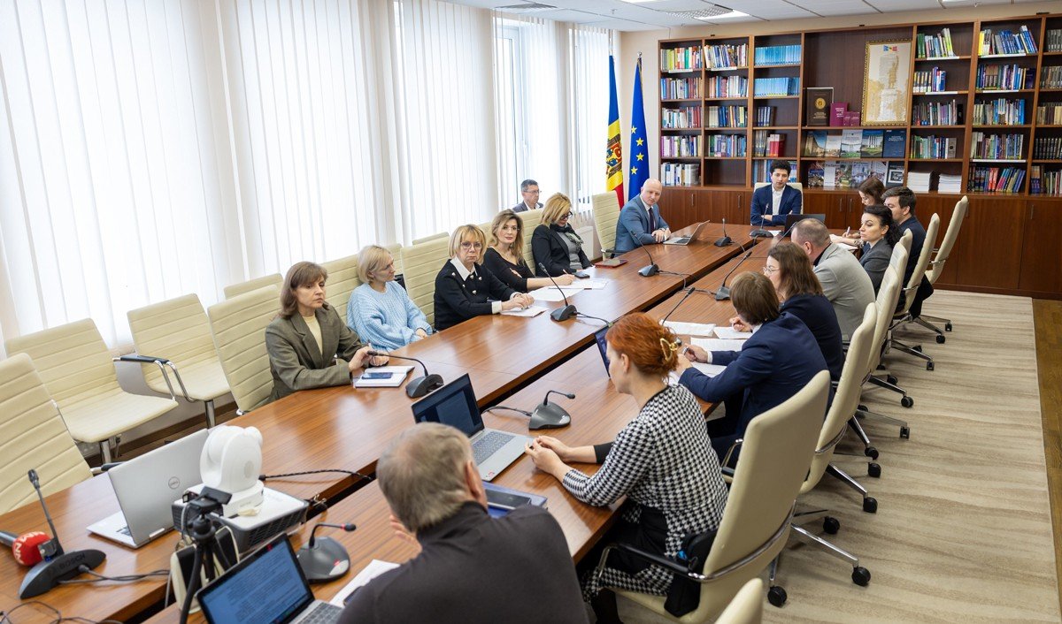 Совещание представителей Министерства образования Молдовы по вопросам реорганизации профессиональных учебных заведений