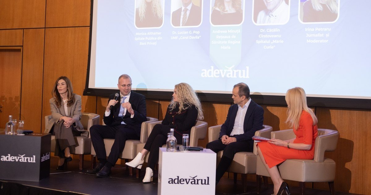 Дискуссионная панель на конференции Adevărul о коммуникации врач-пациент в Румынии