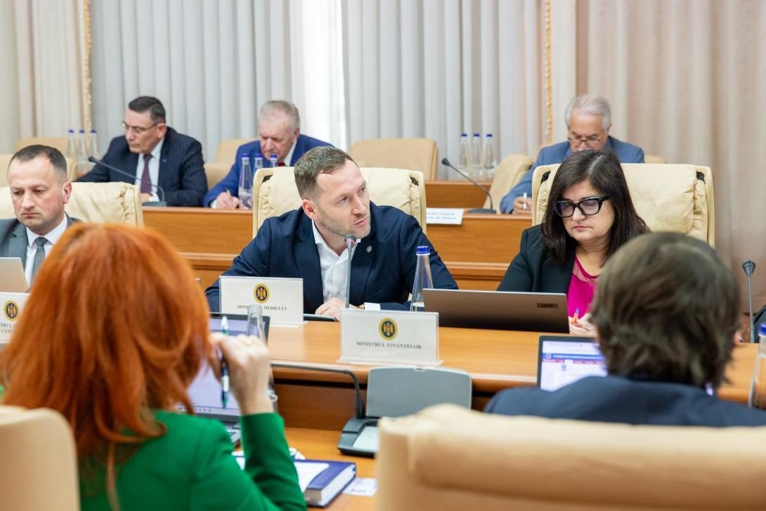 Заседание правительства Молдовы, на котором проект «Твёрдые отходы» был объявлен объектом национальной общественной пользы